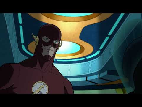 Justice Society: World War II - Flash interrogation skills