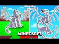 I Survived 100 DAYS As A SKELETON DRAGON In HARDCORE Minecraft