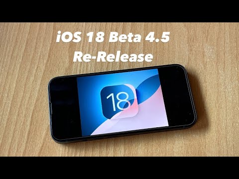 iOS 18 Beta 4.5 Re-Release ist da (Alle wichtigen Infos)