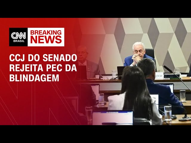 CCJ do Senado rejeita PEC da Blindagem por unanimidade | BASTIDORES CNN