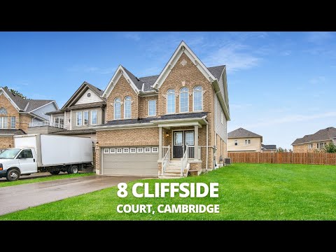 Excellent Family Home - 8 Cliffside Court - Kitchener Real Estate Video