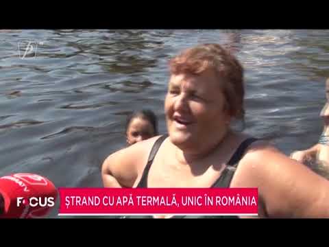 Ștrand cu apă termală, unic în România