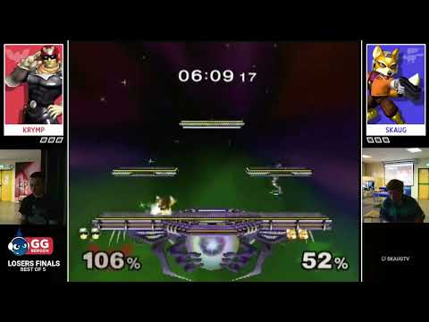 Melee @ GGB #16 - Losers final - Krymp vs Skaug