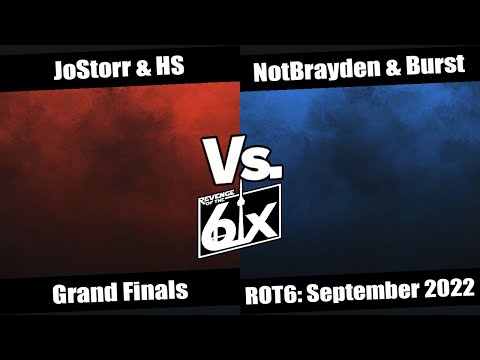 ROT6 September Grand Finals - JoStorr & HS vs NotBrayden & Burst SSBU Doubles