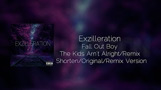 FALL OUT BOY - THE KID'S ARN'T ALRIGHT (Alternative Version)