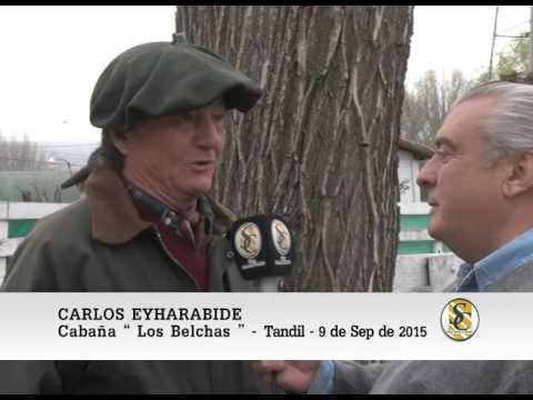 09-09-15 Nota Carlos Eyharabide - Cabaña Los Belchas - Tandil