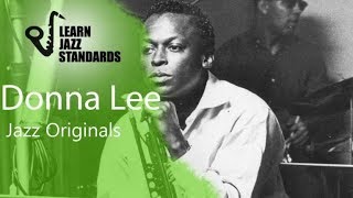 Donna Lee (Play-Along)