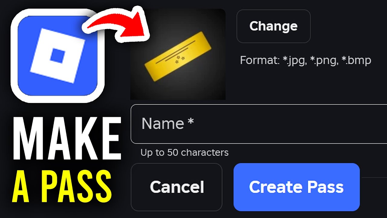 How To Make A Gamepass In Roblox - Step By Step