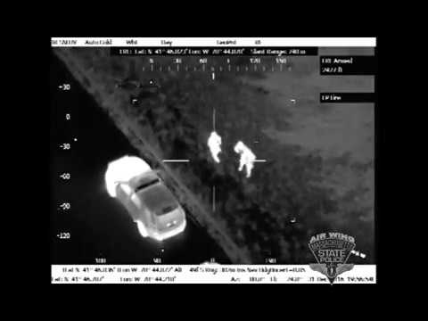 VIDEO:  Man Located by Air Wing, Arrested in Wareham for 5th OUI after Crash