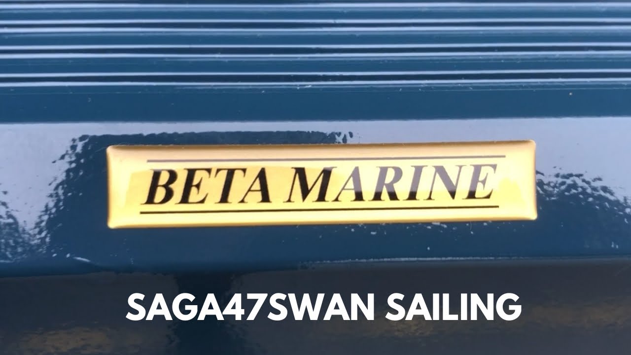 Elevação do motor azul Beta | Saga47swan Sailing