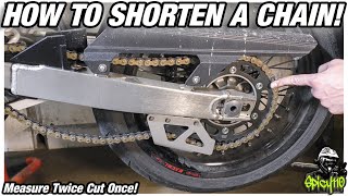 How To shorten a Motorcycle Chain!