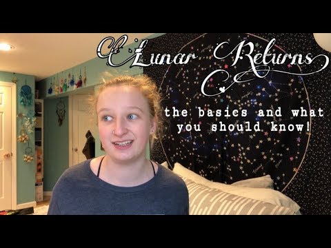 Lunar Returns:  The Basics and How to Apply it | Astrology