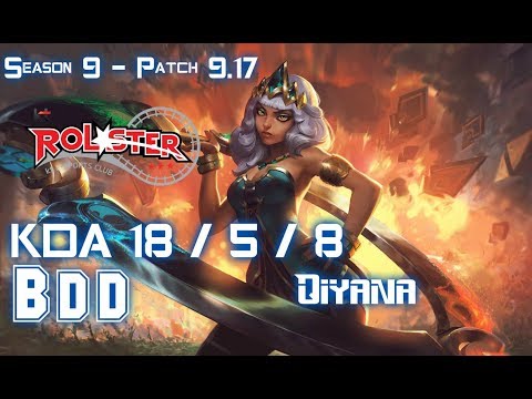 KT BDD QIYANA vs IRELIA Mid - Patch 9.17 KR Ranked