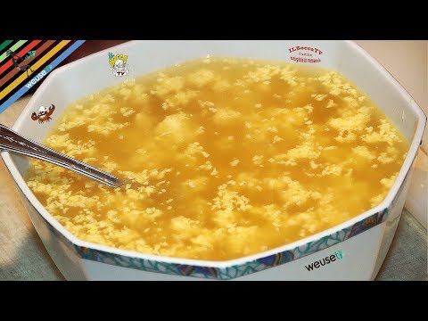 185 - Stracciatella...gli si fa la sentinella (primo piatto vegetariano semplice e sostanzioso)