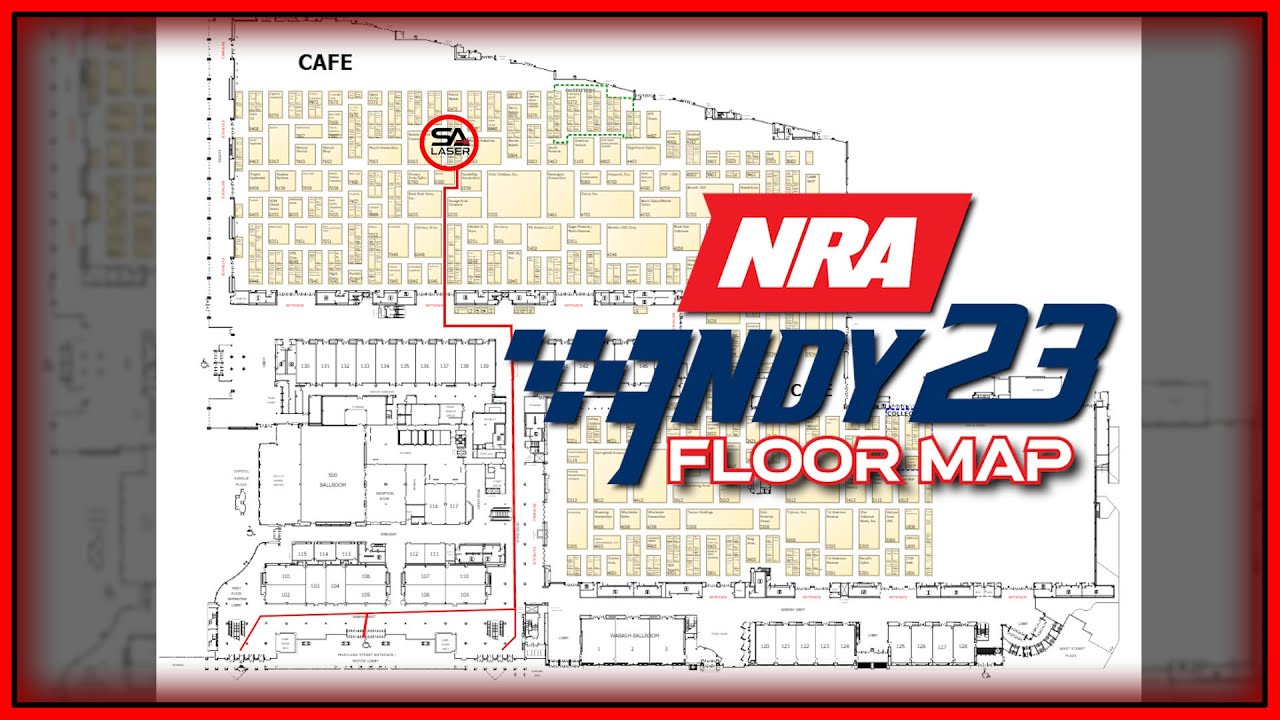 NRA 2023 Floor Map