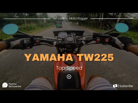 The Worlds Fastest Motorcycle? 2003 YAMAHA TW225 TOP SPEED TEST | Max Acceleration | Is It Sucks?