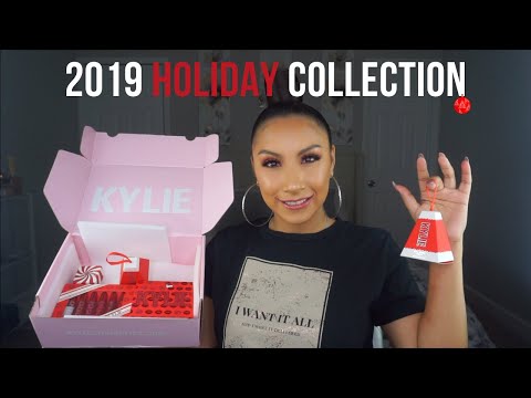 NEW KYLIE COSMETICS 2019 HOLIDAY COLLECTION | UNBOXING and TESTING | Do We Love It?