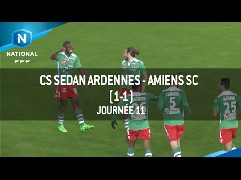 J11 : CS Sedan - Amiens SC (1-1), le résumé