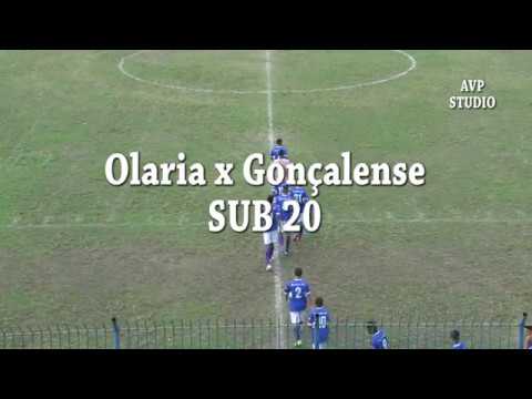 Olaria 3 x 1 Gonçalense  compacto - SUB 20     25/ 05/ 2019