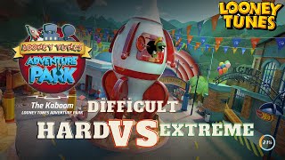 Looney Tunes Adventure Park The Kaboom Difficult Extreme vs Hard GamePlay - Hot Wheels Unleashed