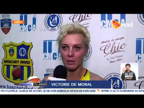 ICIM ARAD, NEWS TV ARAD  BASCHET...ICIM,  Brankica Hadzovic