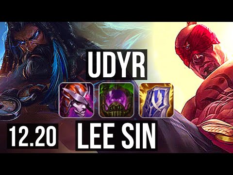 UDYR vs LEE SIN (JNG) | 7/1/17, 900+ games | KR Diamond | 12.20