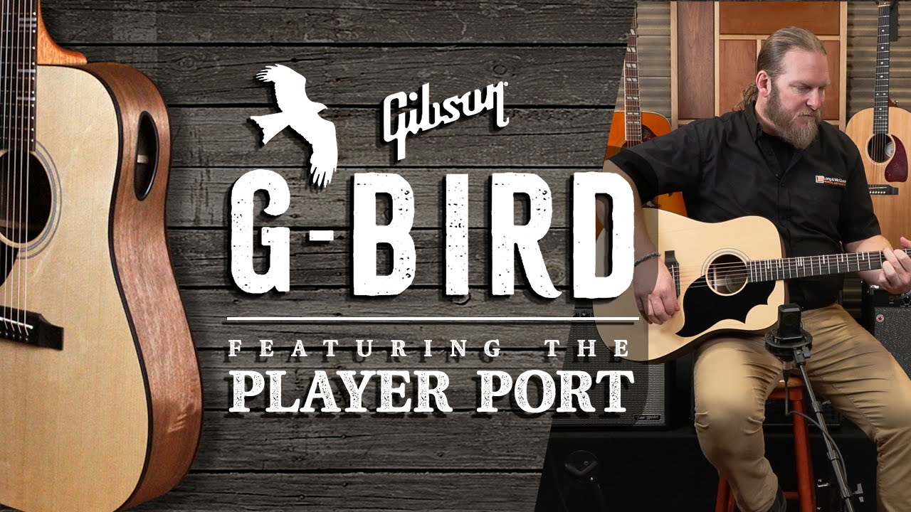 opens link to Gibson G-Bird Acoustic Guitar [Product Demo]