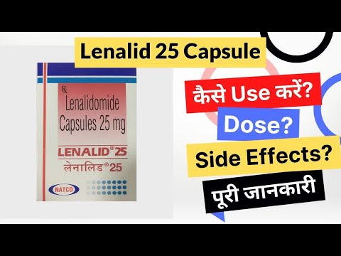 Lenalid 25 Mg Lenalidomide Capsules