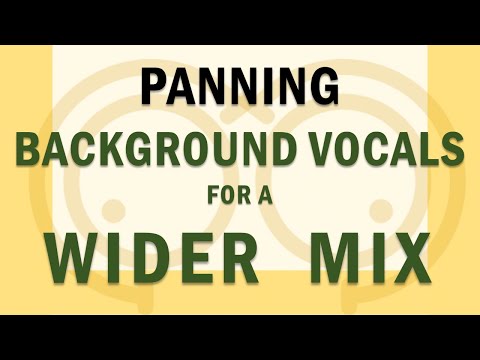 Get a Wider Rock Vocal Mix using Vocal Panning