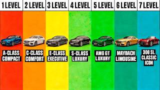 The 7 Levels of Mercedes (3 WORST and 4 BEST Mercedes Models to Own)