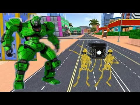 Army Bus Robot Car 3d Android Gameplay Video Part 3