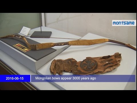 Mongolian bows appear 3000 years ago