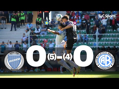 Godoy Cruz 0 (5) - (4) 0 Belgrano | Copa Argentina 2022 | Octavos de final