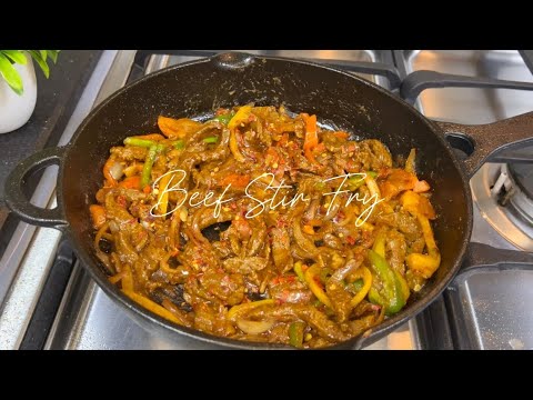 Beef Stir Fry | Easy Recipes | Meal Prep idea | @raziakitchenstories