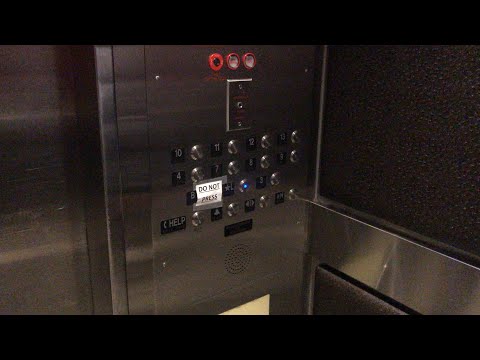 Hadfield Traction Modded Elevators at Kaufmann's Grand on Fifth Avenue Apartments, Pittsburgh, PA