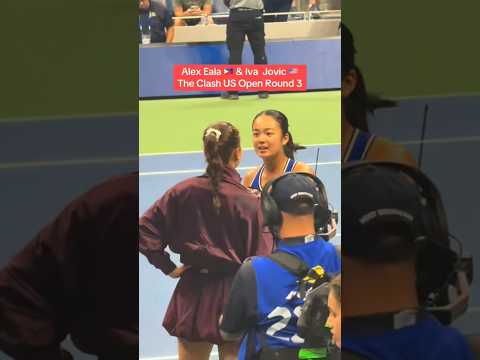 Iva Jovic vs. Alex Eala Face Off this Saturday, Round 3 Clash US Open #alexeala #ivajovic #usopen