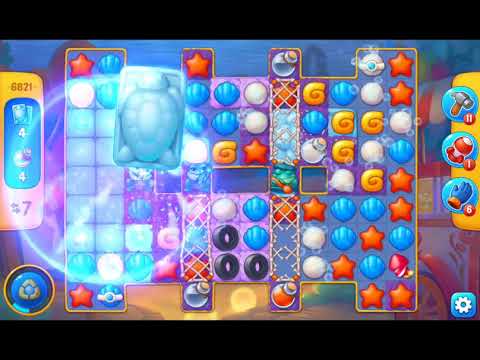 Fishdom 2021 - Level 6821   #playrix #fishdom #gaming