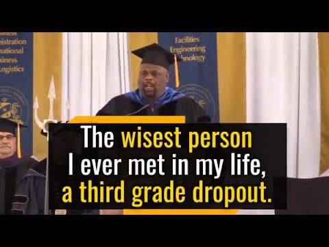 The Most Inspiring Speech: Wisdom of a 3rd grade drop out | Rick Rigsby