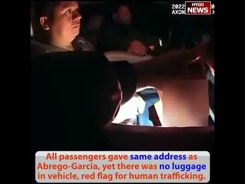 Bodycam Released: Garcia Caught with 8 Passengers, $1,400 Cash, No License -- 'He's Hauling These People for Money'; Biden's ICE Let Him Go