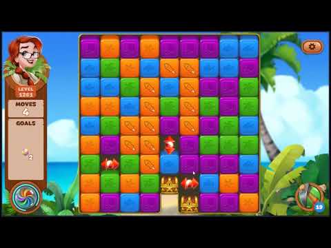 Lost Island Blast Adventure Level 1261 - NO BOOSTERS 🏝️ | SKILLGAMING ✔️