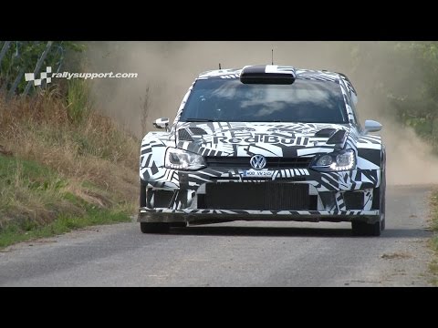 VOLKSWAGEN POLO R WRC 2017 TARMAC TEST GERMANY