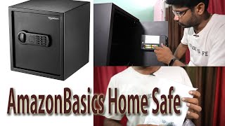 AmazonBasics Home Safe - 1.52 Cubic Feet(43.04 litres)  || Electronic Key || Unboxing Amazon Parcel