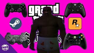How to use cheat codes in GTA San Andreas with a controller on PC