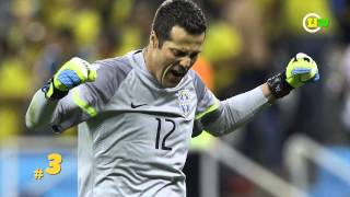 Os cinco melhores goleiros da Copa de 2014