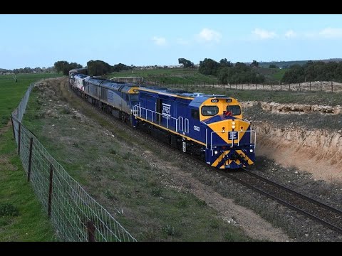 SCT Logistics 2MP9 with RailFirst's C503 leading EL60 EL62 CSR012 CF4403 SCT006 20th July 2021