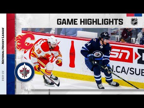 Flames @ Jets 4/29 | NHL Highlights 2022