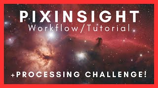 Download the video "PixInsight OSC Tutorial - 2025 Workflow, EASY Results, Free Data! + Processing Challenge!"