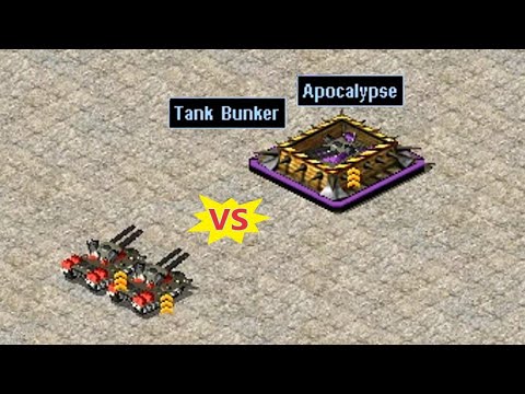 2 Apocalypse vs 1 Bunker Apocalypse - Red Alert 2
