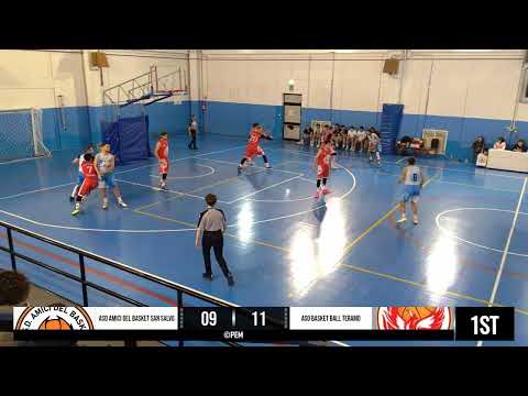 ASD AMICI DEL BASKET S.SALVO ASD BASKET BALL TERAMO 10/01/26 - 18:00 Reg.1 1°T
