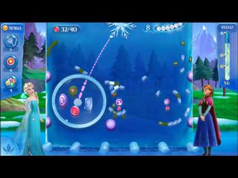 Frozen Free Fall: Icy Shot Level 182 - NO BOOSTERS ☃☃☃